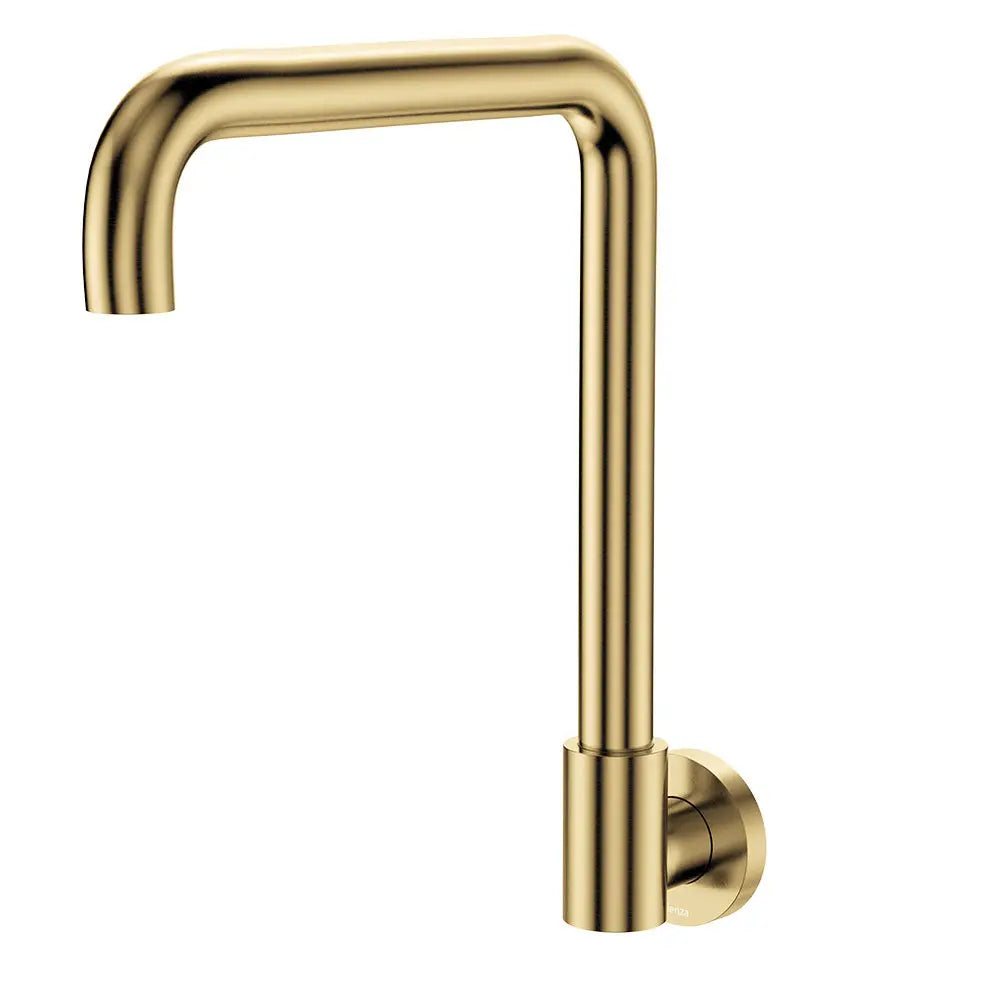 Kaya Squareline Wall Swivel Outlet Set, Urban Brass fienza