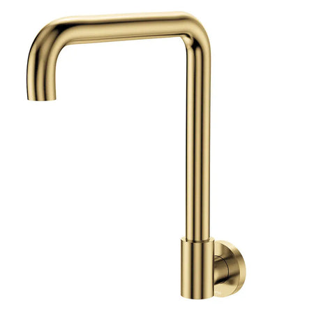 Kaya Squareline Wall Swivel Outlet Set, Urban Brass fienza