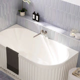 Kaya Swivel Basin/Bath Outlet, Brushed Nickel fienza