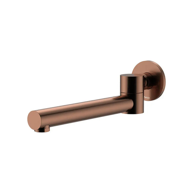 Kaya Swivel Basin/Bath Outlet, Brushed Copper fienza