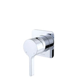 Sansa Wall Mixer, Square Plate, Chrome fienza