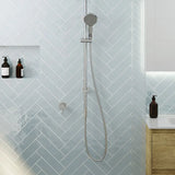 Sansa Wall Mixer, Square Plate, Chrome fienza