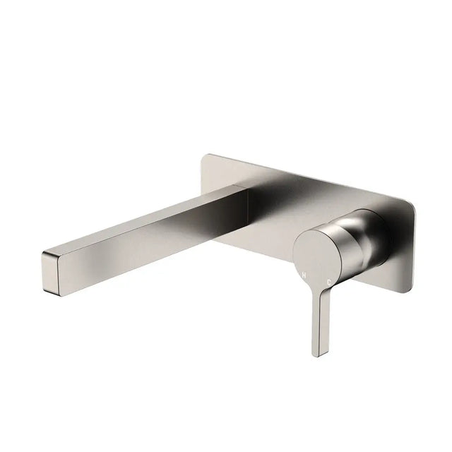 Sansa Wall Bath Mixer Set, Brushed Nickel fienza