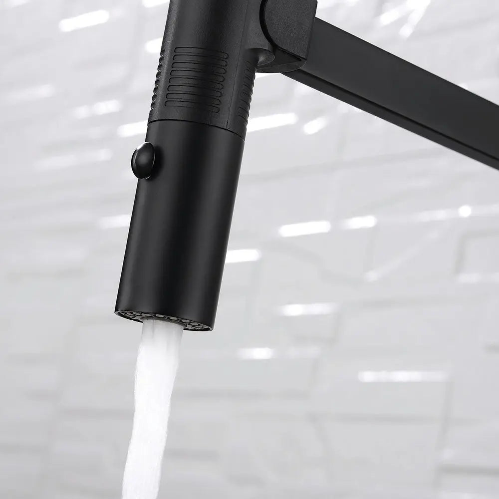 Sansa Pull Down Sink Mixer, Brushed Nickel fienza