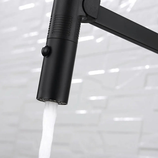 Sansa Pull Down Sink Mixer, Brushed Nickel fienza