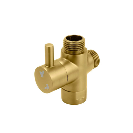 Brushed Brass Bidet Diverter Aquaperla