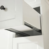Harrington Floor PVC Cabinet Vanity 750mm (Matte White) Poseidon