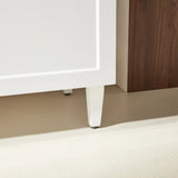 Harrington Floor PVC Cabinet Vanity 750mm (Matte White) Poseidon