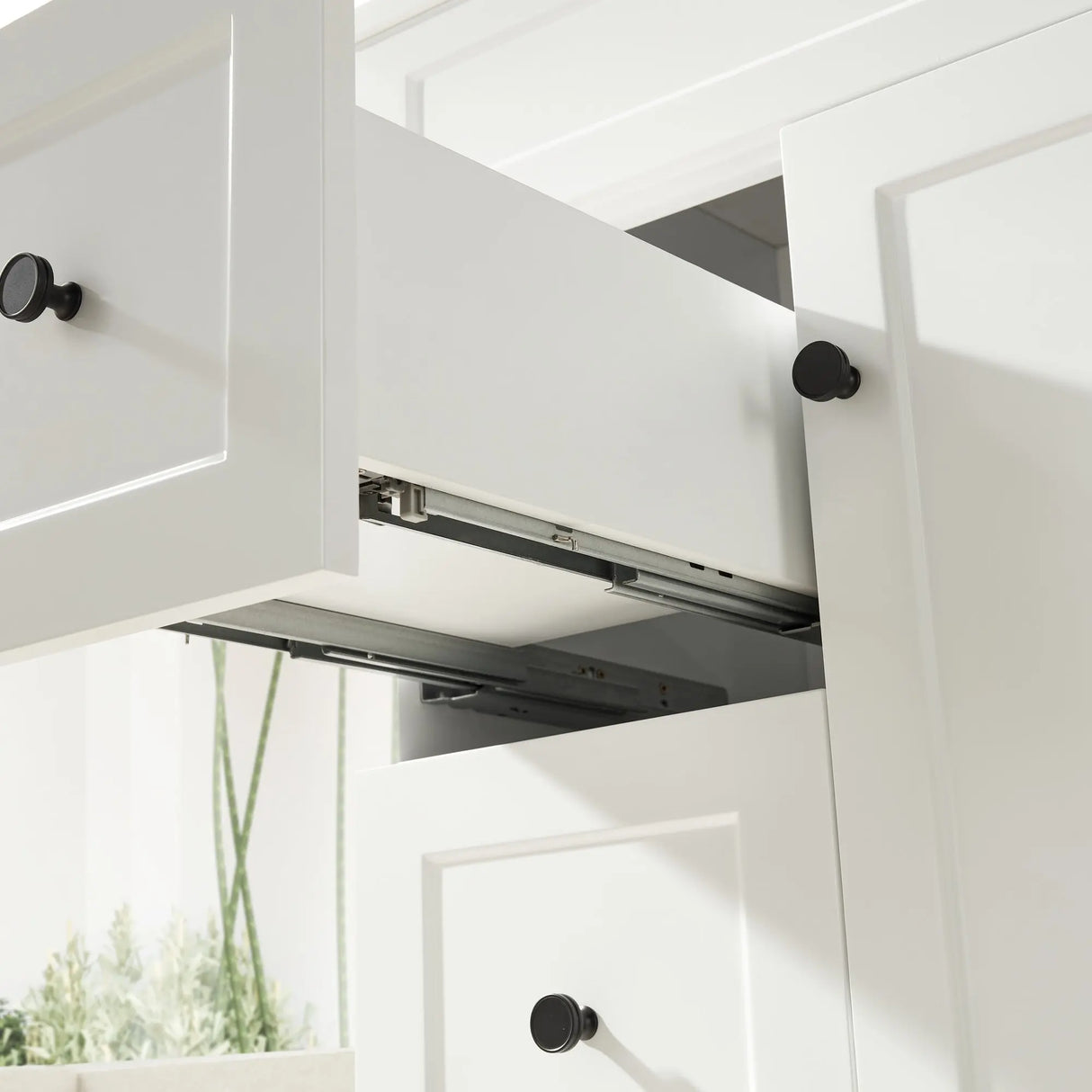Harrington Floor PVC Cabinet Vanity 750mm (Matte White) Poseidon