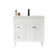 Harrington Freestanding PVC Vanity 900mm (Matte White) Poseidon