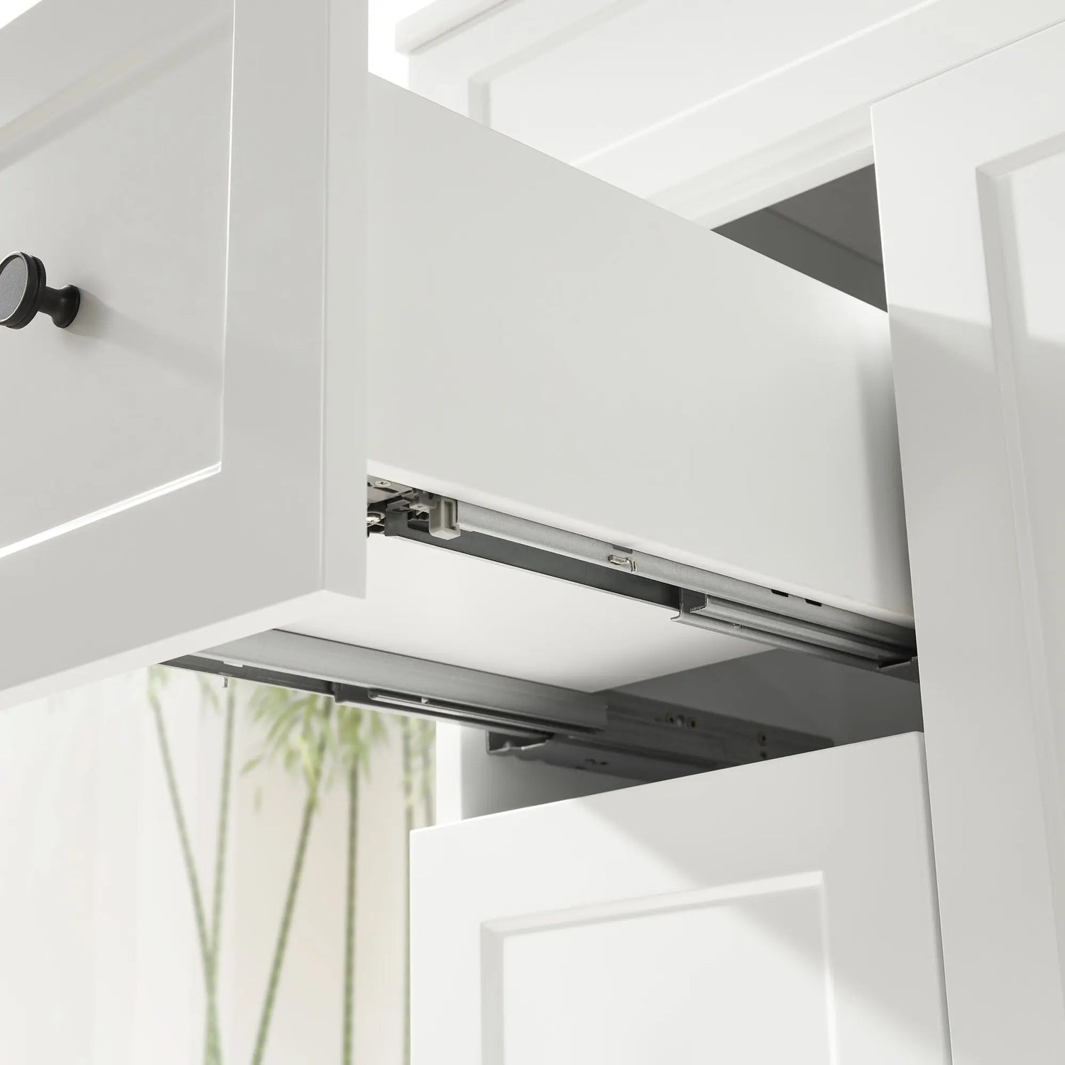 Harrington Freestanding PVC Vanity 900mm (Matte White) Poseidon