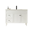 Harrington Floor PVC Cabinet Vanity 1200mm (Matte White) (Single Bowl) Poseidon