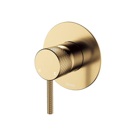 Axle Wall Mixer, Large Round Plate, Urban Brass fienza