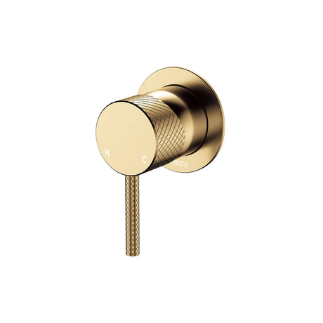Axle Wall Mixer, Small Round Plate, Urban Brass fienza