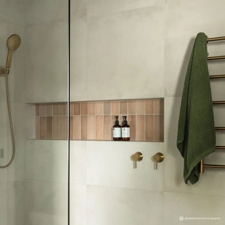 Axle Wall Mixer, Small Round Plate, Urban Brass fienza