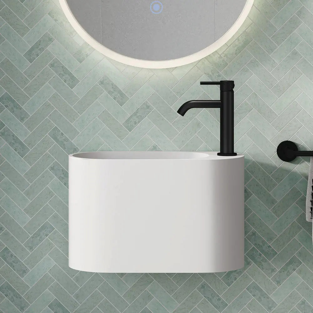 Axle Basin Mixer, Matte Black fienza