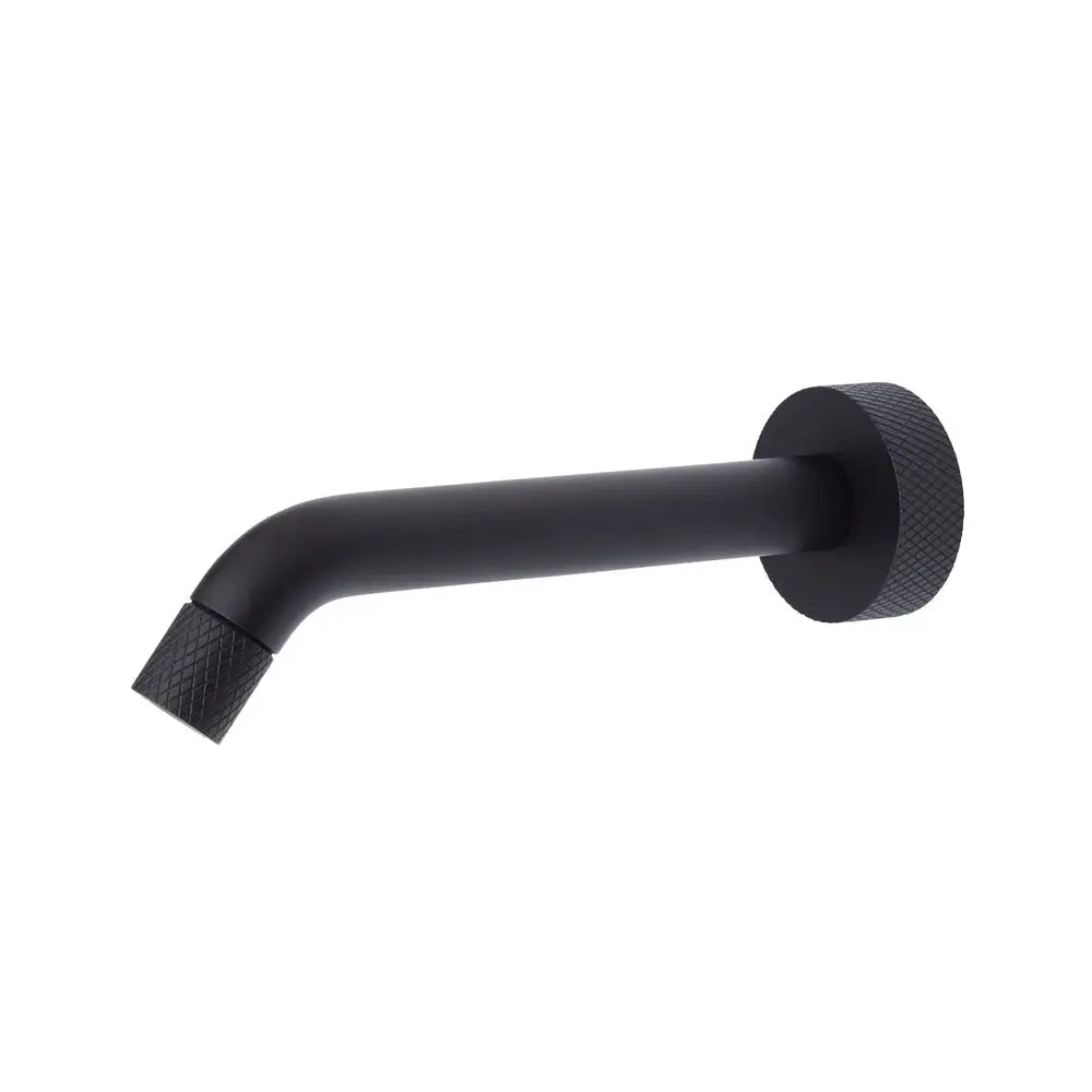 Axle 180 mm Basin/Bath Outlet, Matte Black fienza