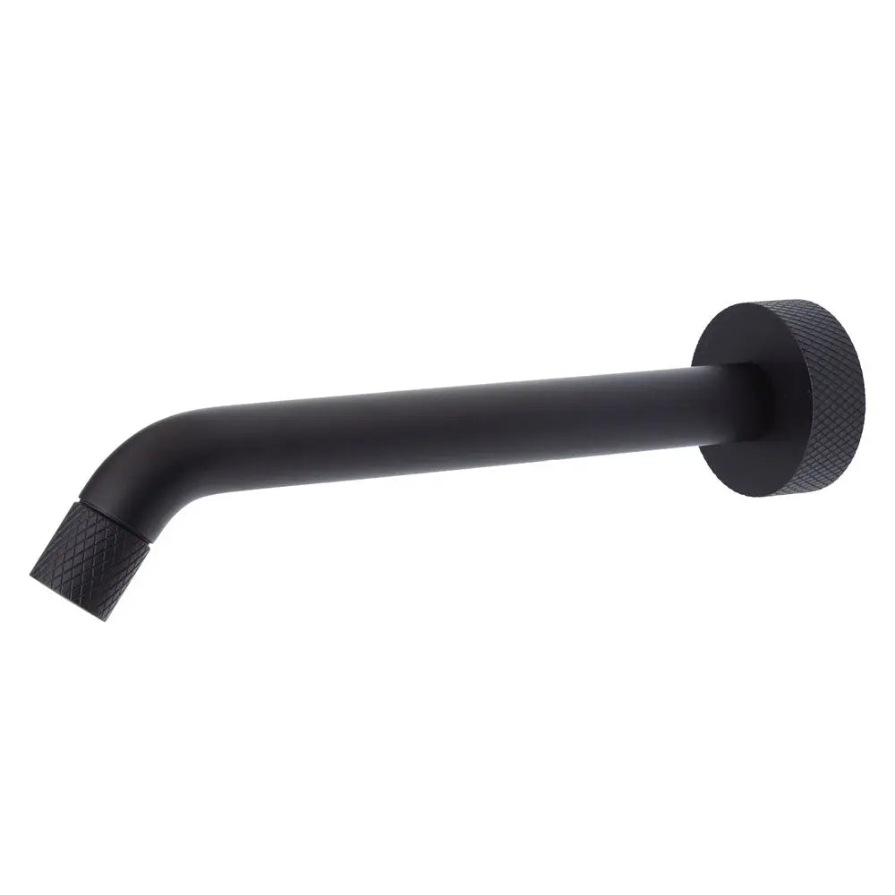 Axle 220 mm Basin/Bath Outlet, Matte Black fienza