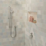 Tono Wall Diverter Mixer, Square Plates, Brushed Nickel fienza