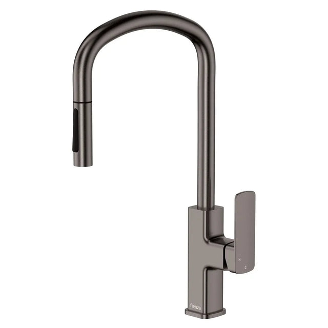 Tono Pull Out Sink Mixer, Gun Metal fienza