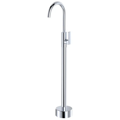 Tono Floor Mounted Basin/Bath Mixer, Chrome fienza