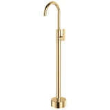 Tono Floor Mounted Basin/Bath Mixer, Urban Brass fienza