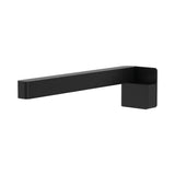Tono Swivel Bath Outlet, Matte Black fienza