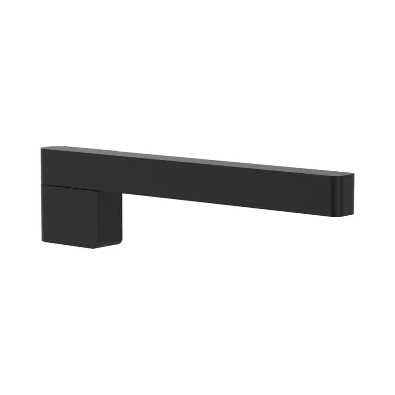 Tono Swivel Bath Outlet, Matte Black fienza