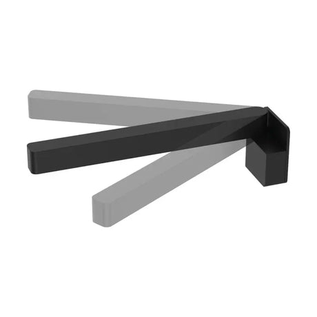 Tono Swivel Bath Outlet, Matte Black fienza