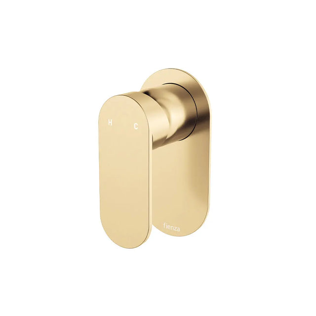 Empire Slim Wall Mixer, Oval Plate, Urban Brass fienza
