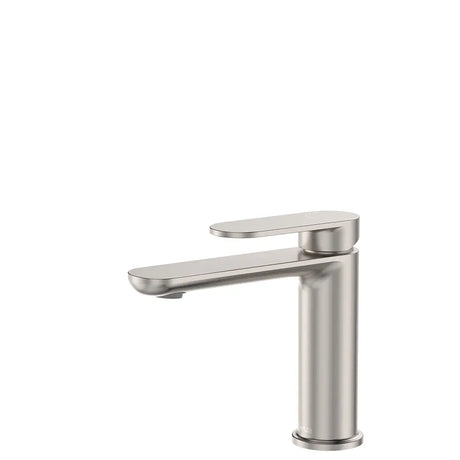 Empire Slim Cold Start Basin Mixer, Brushed Nickel fienza