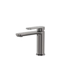 Empire Slim Cold Start Basin Mixer, Gun Metal fienza