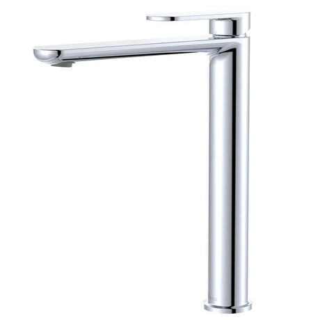 Empire Slim Cold Start Tall Basin Mixer, Chrome fienza