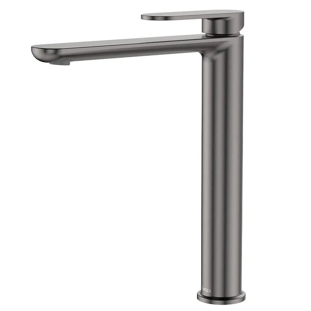 Empire Slim Cold Start Tall Basin Mixer, Gun Metal fienza