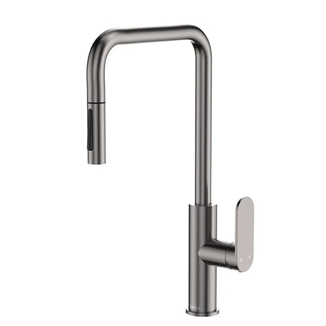 Empire Slim Pull-Out Sink Mixer, Gun Metal fienza