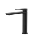 Empire Slim Cold Start Medium Basin Mixer, Matte Black fienza