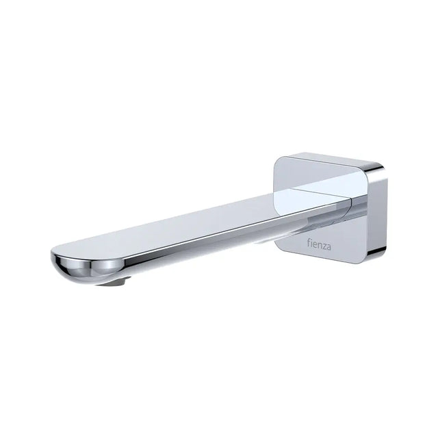 Empire Slim Basin/Bath Outlet, Square Plate, 180mm, Chrome fienza