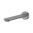 Empire Slim Basin/Bath Outlet, Round Plate, 180mm, Gun Metal fienza