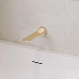 Empire Slim Basin/Bath Outlet, Round Plate, 180mm, Urban Brass fienza