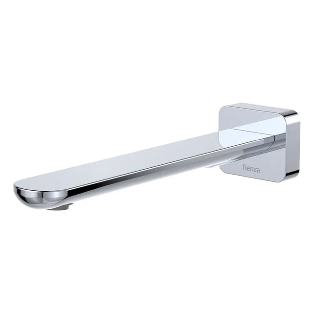 Empire Slim Basin/Bath Outlet, Square Plate, 220mm, Chrome fienza