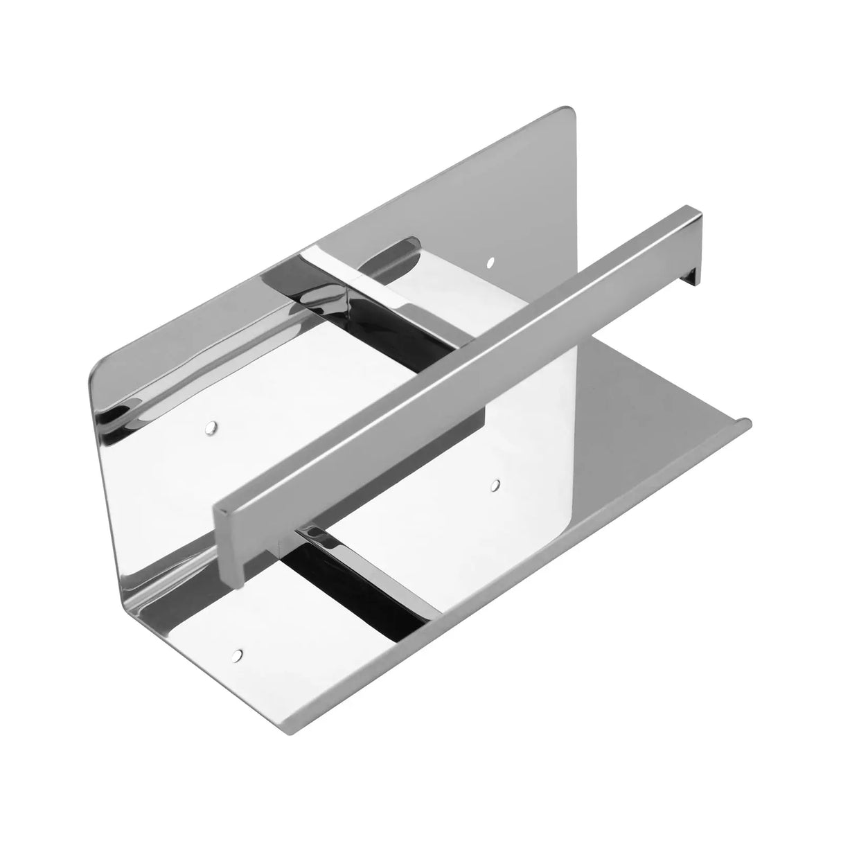 IVANO - Chrome Toilet Paper Holder Aquaperla