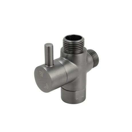 Brushed Gunmetal Bidet Diverter Aquaperla