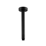 300mm Black Ceiling Shower Arm Aquaperla