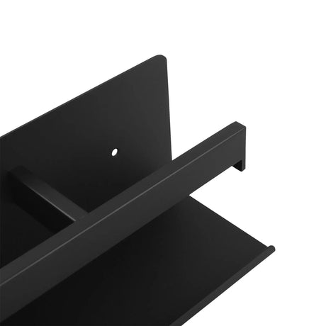 IVANO - Black Toilet Paper Holder Aquaperla