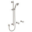 Lillian Rail Shower Set, Brushed Nickel fienza