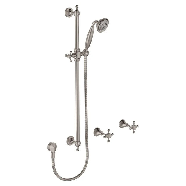 Lillian Rail Shower Set, Brushed Nickel fienza
