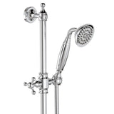 Lillian Rail Shower Set, Chrome fienza