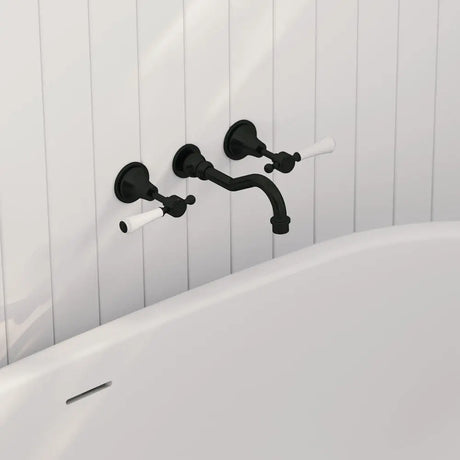 Lillian Basin/Bath Outlet, Matte Black fienza