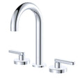 Kaya Round Hob Set, Lever Taps, Chrome fienza