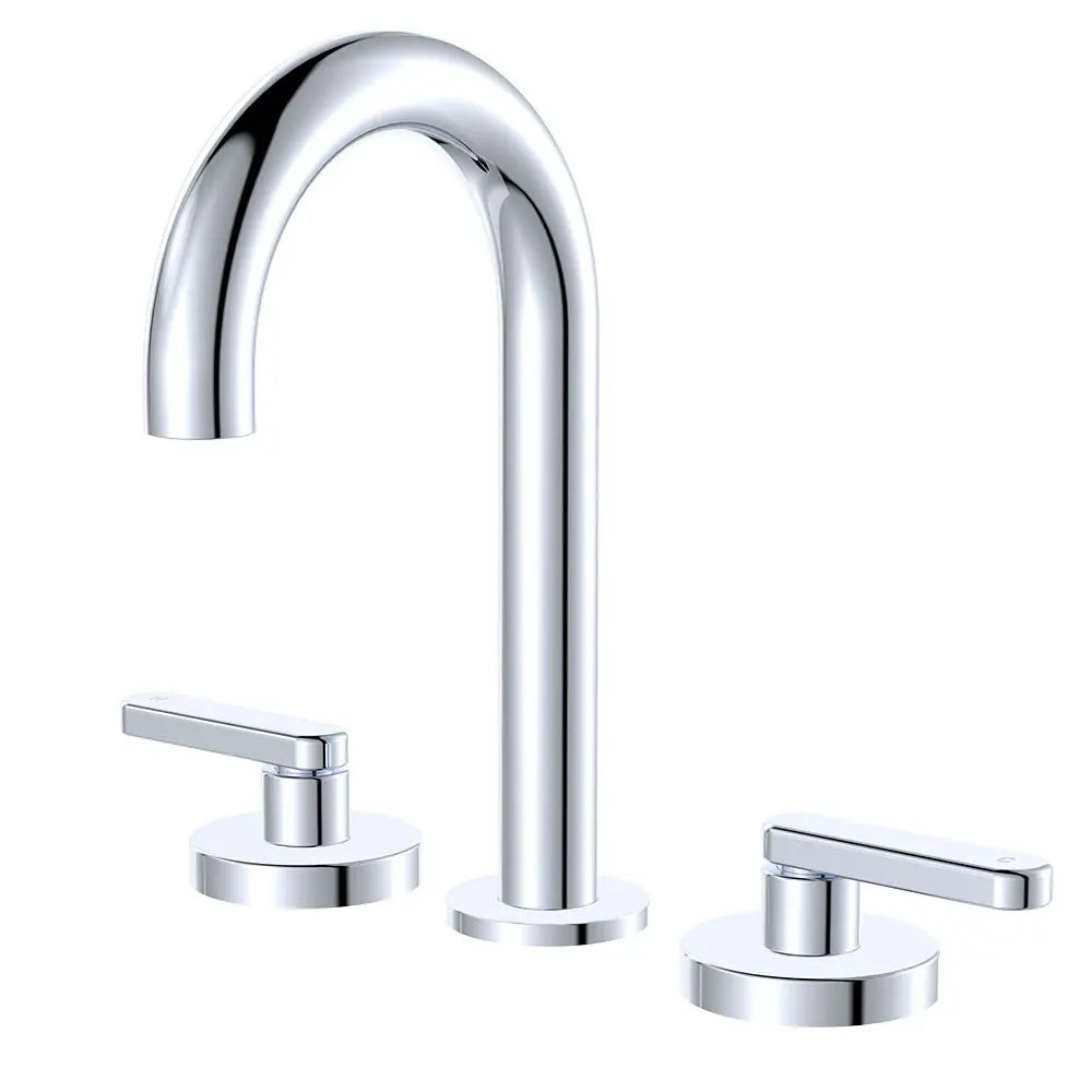 Kaya Round Hob Set, Lever Taps, Chrome fienza